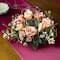 8.5" Rose Candelabrum Silk Flower Arrangement
